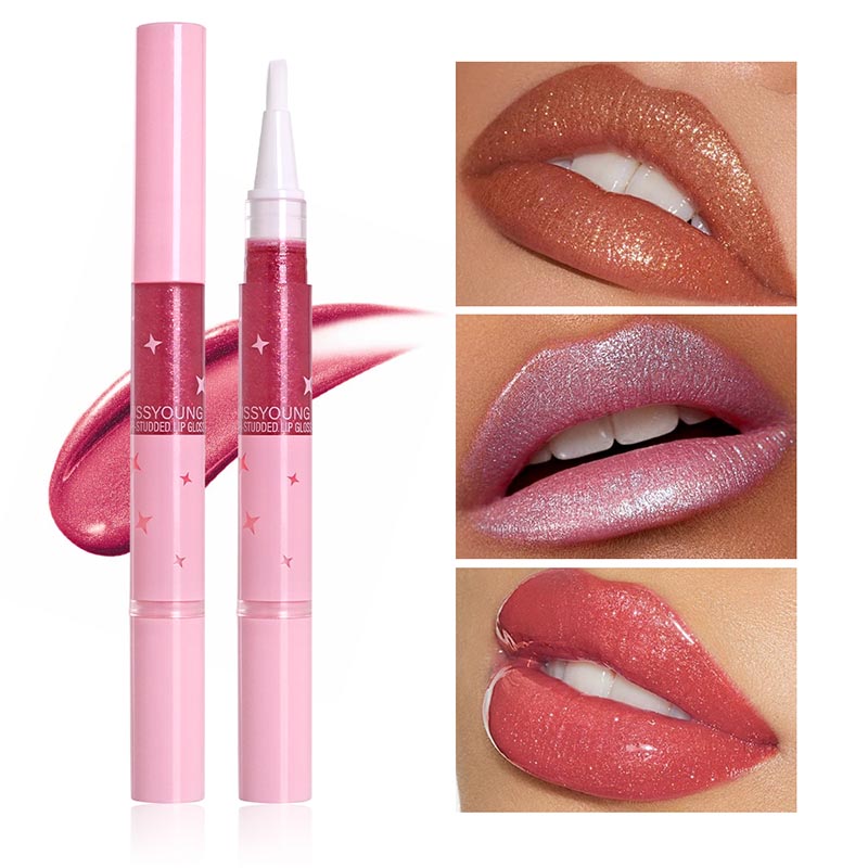 Brillo de labios brillante nutritivo, ligero e hidratante LG24041