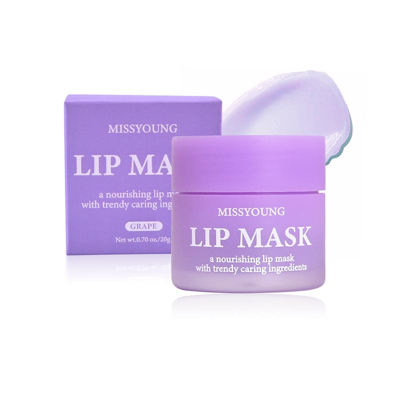 Mascarilla labial nutritiva de hidratación natural de larga duración LC24009