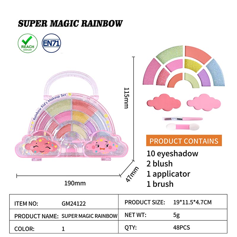 Set de Cosmética Infantil Super Magic Rainbow GM24122