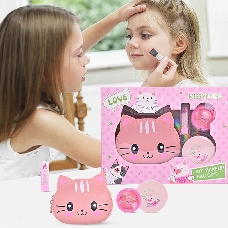 Set de maquillaje hidratante de seguridad para niños GM24136-GM24138