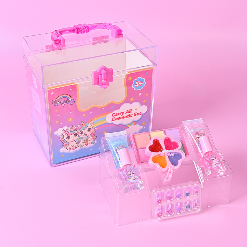 Set de cosmética infantil portátil y divertido CGM24067,CGM24068