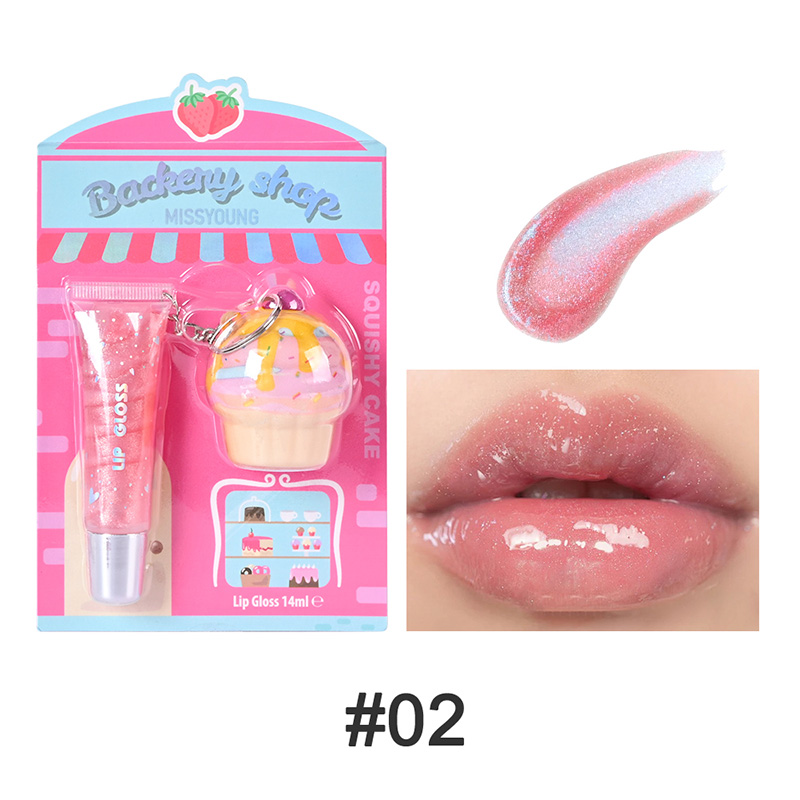 Brillo de labios de panadería ligero y duradero CCK24008